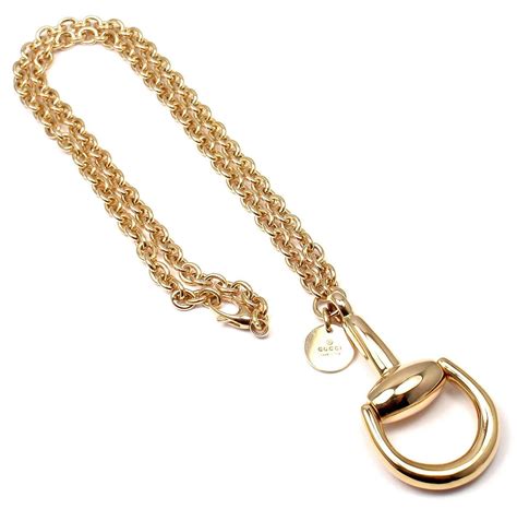 gioielli gucci|gucci horsebit necklace.